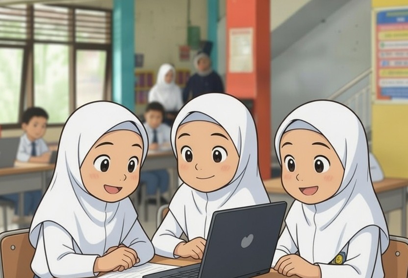 Kegiatan Pemberdayaan dan Literasi di MI Al-Ishlah Bojongsoang